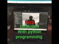 face detection with python #python #programming