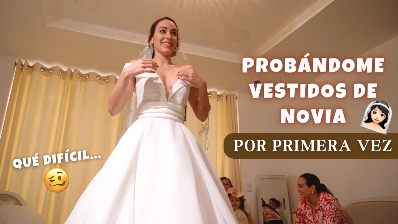 Eligiendo mi VESTIDO DE NOVIA…👰🏻‍♀️ Qué difícil decisión!!💕