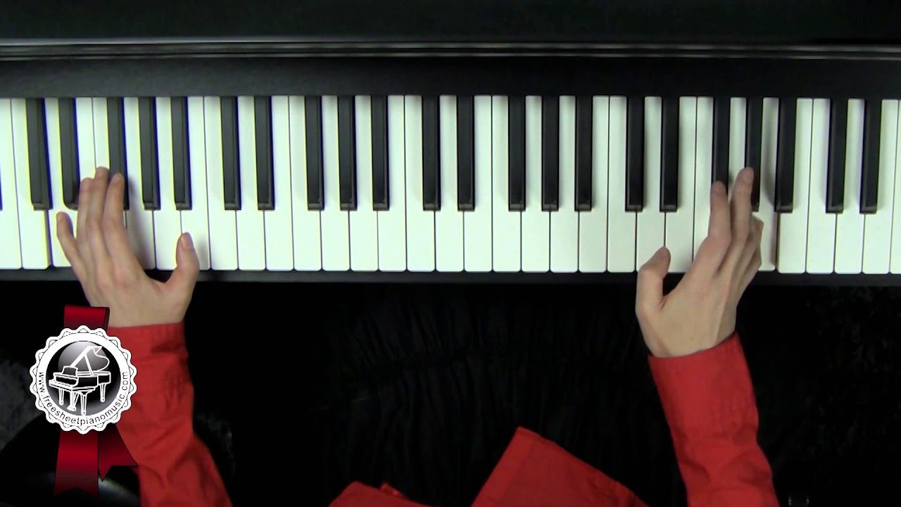 Debussy Clair De Lune Easy Piano Tutorial Slow Youtube