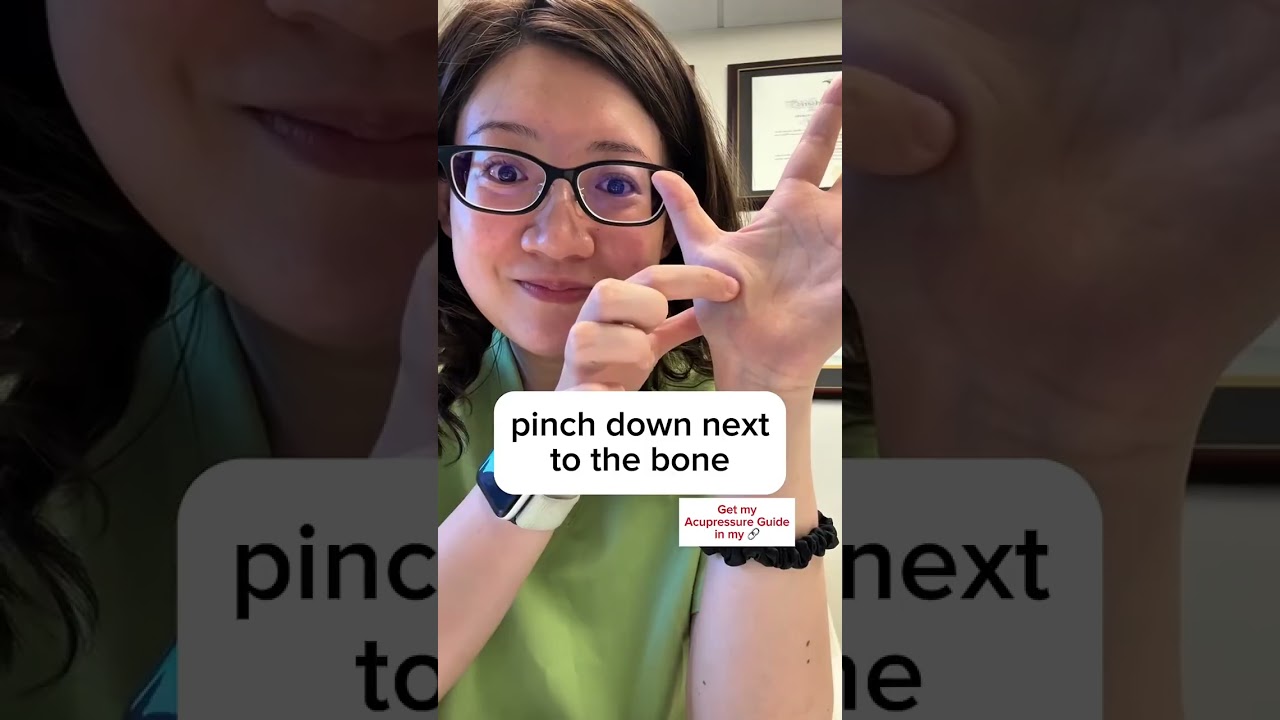 Relieve your sore throat instantly with acupressure