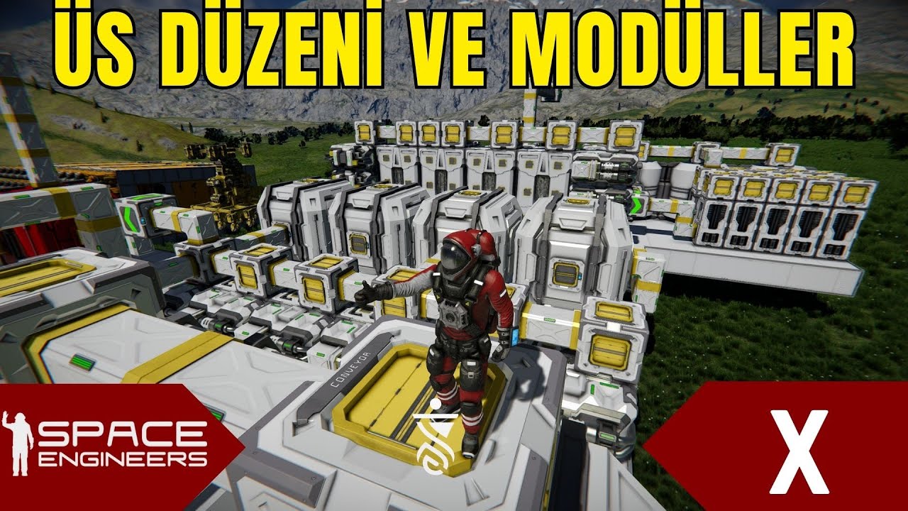 Üs Düzeni ve Modüller - Space Engineers Rehber - YouTube