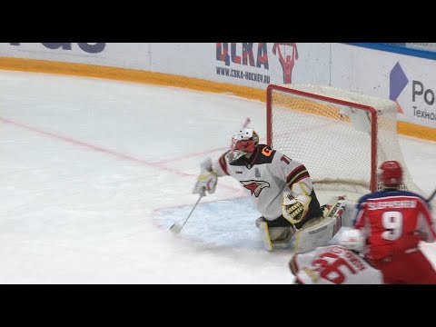 Hrubec denies on Slepychev` shot