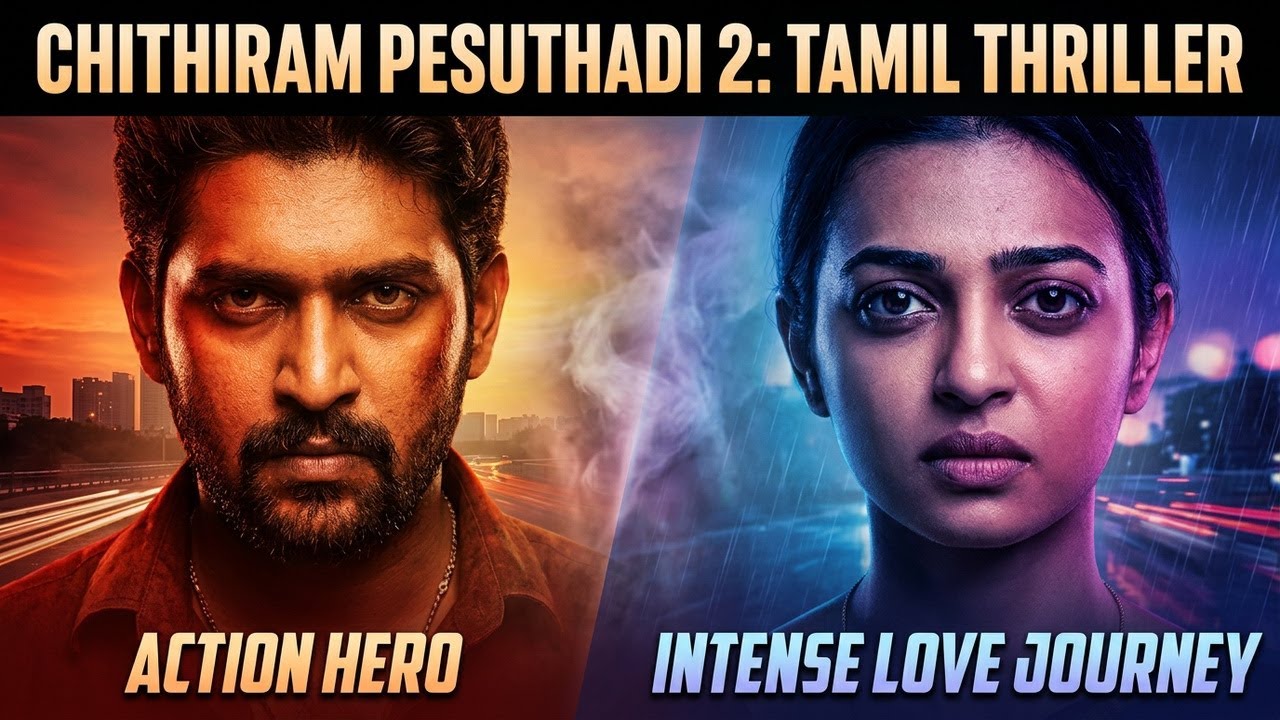 Chithiram Pesuthadi 2 Tamil Full Movie | Ajmal Ameer | Action Crime Thriller Love | Radhika Apte
