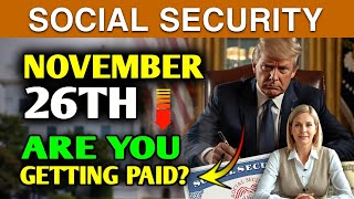 Dont Miss This November 26 Social Security Payment Who Gets It? Latest Update Today
