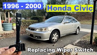 DIY 1996 1997 1998 1999 2000 Honda Civic Replacing Wiper Switch