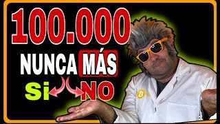 🚨BTC volverá a bajar de 100.000..??🚨 Opina mi comunidad..!!! Análisis Técnico SOLO para ADULTOS..