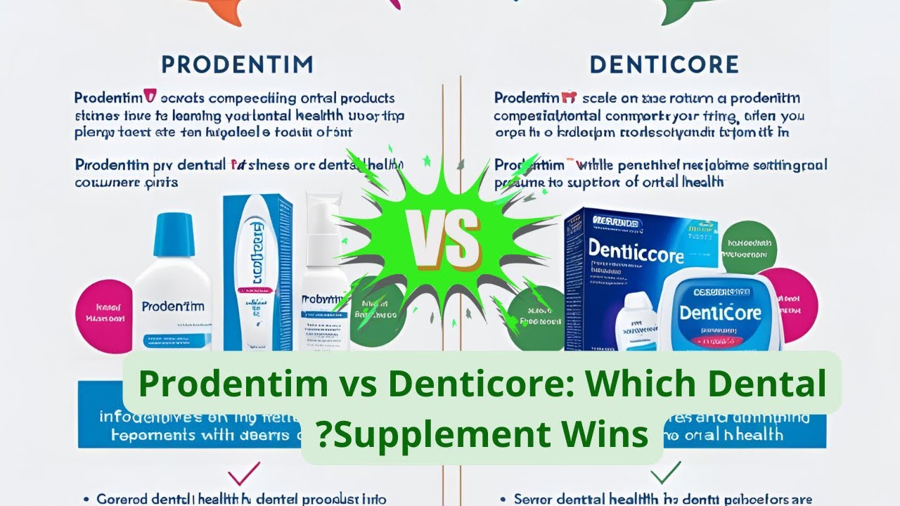 🦷✨ Denticore vs ProDentim – 2025 Review | Honest Comparison for Oral Health ✨🦷