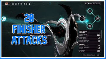 How To Get Melee Finishers Whenever You Want (Hate Incarnon Evolution IV) | Warframe