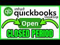 How To OPEN A CLOSED PERIOD In QuickBooks Desktop (QUICK &amp; EASY) 2026