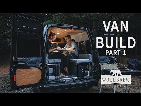 DIY Camper Van Conversion Build With Plans #VANLIFE