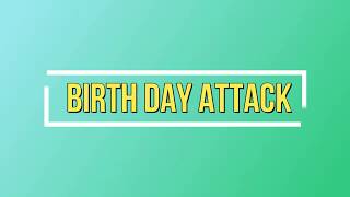 BIRTH DAY ATTACK IN CRYPTOGRAPHY/ BIRTH DAY PROBLEM