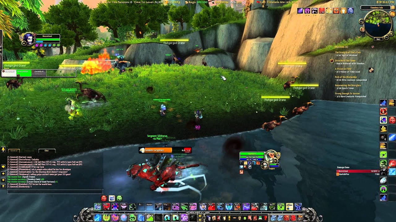 How to Reach Weekly Chests on The Timeless Isle YouTube