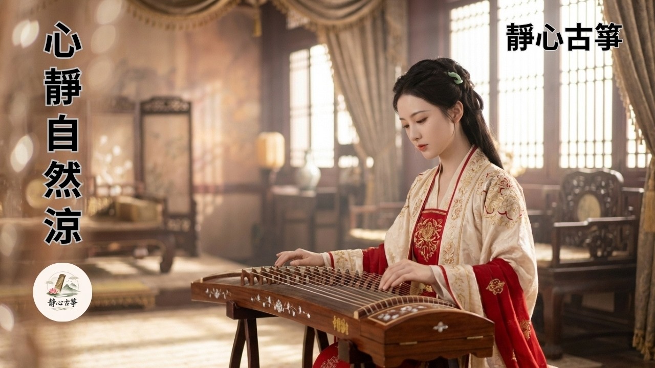 平靜的心境 古箏 音樂 🌸 深度放鬆療癒旋律 | Peaceful Guzheng Music For Relaxation And Meditation by 靜心古箏