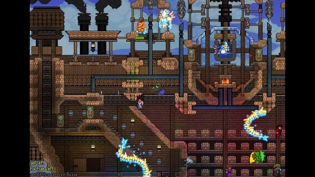 5. 3. 3. сервера террарии со всеми вещами версия 1. сервера террария 1.