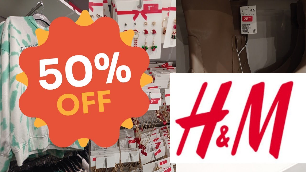 H&M  soldes 🔥🔥🔥-50%