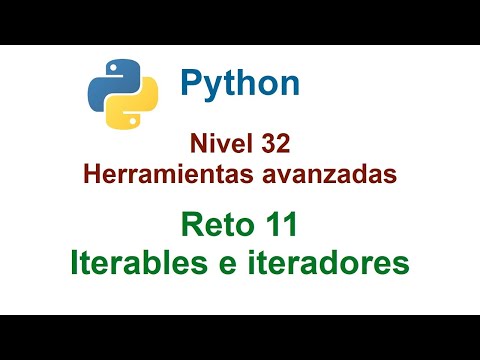 Video: ¿La cadena es iterable en python?