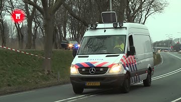 Motorrijder omgekomen bij frontale aanrijding N242 (VIDEO)