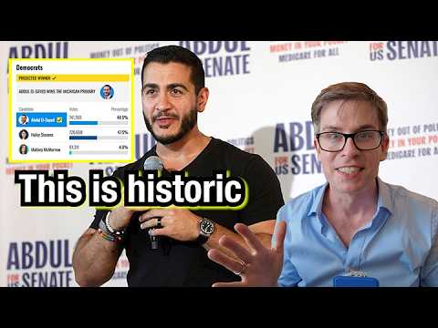 Media Crashout from Abdul El Sayed win