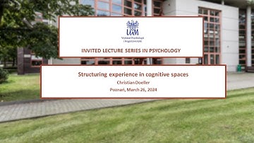 Structuring experience in cognitive spaces