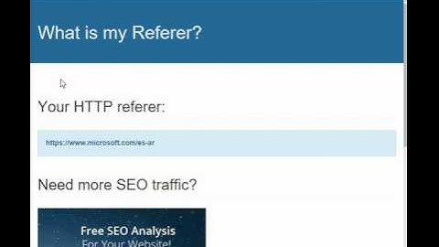 Microsoft Edge - Referrer Spoof