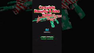 How To Complete The Naughty U0026 Nice Event Fast