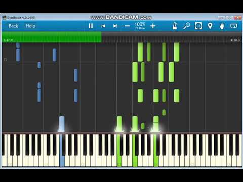【合唱曲】虹　編者：信長貴富　ピアノ伴奏＋オルゴールメロディ