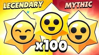 100 Starr Drop Opening | Brawl Stars