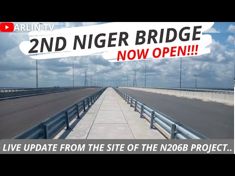 Final Update on 2nd Niger Bridge in Onitsha (FIRST CLIPS) Anambra state, Nigeria, December 2022