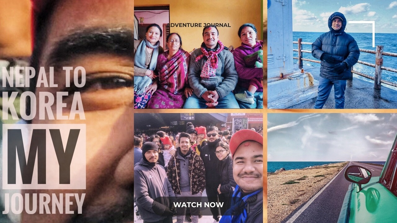 NEPAL🇳🇵TO KOREA🇰🇷 FLIGHT ✈️ 2082 Mangsir 29