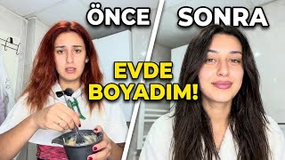 Ben Yine Saç Boyadımmmm🙈😳
