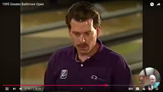 Screen recording of the Semi Final Match of the Greater Baltimore Open from 1995.