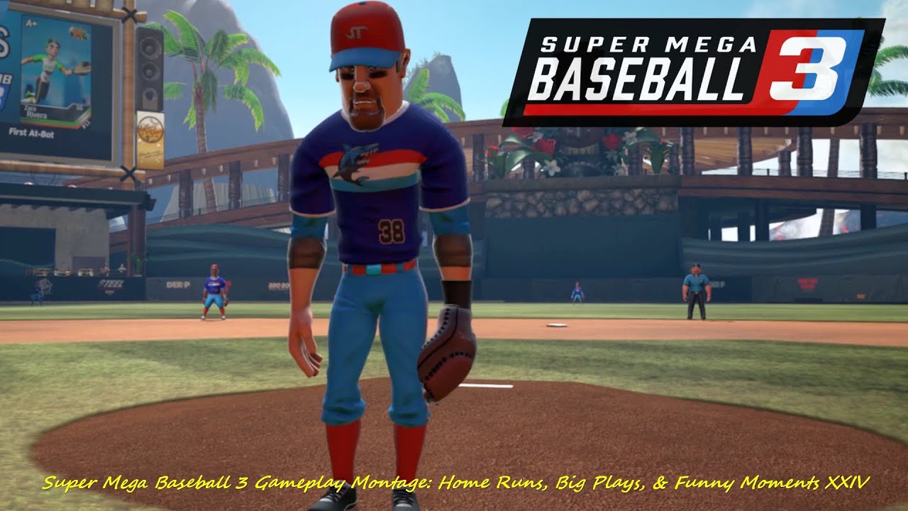 Super Mega Baseball 3 PC Gameplay Montage: Home Runs, Big Plays & Funny Moments Part XXIV
