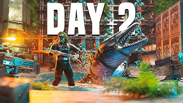 The 12 Hour Raid Defense For ALPHA Cave  - ARK PvP  