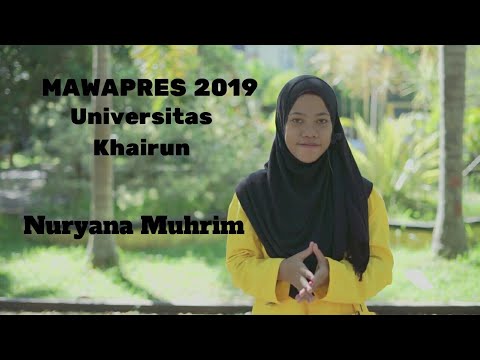 mawapres-universitas-khairun-2019---nuryana-muhrim
