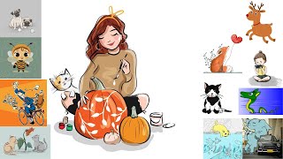 Best Images of Beautifully Drawn Cartoons I Classic Cartoon Compilation I Cartoon Character
