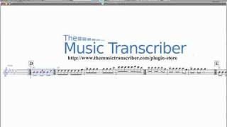 The Music Transcriber: Messa With Human Playback Plugin