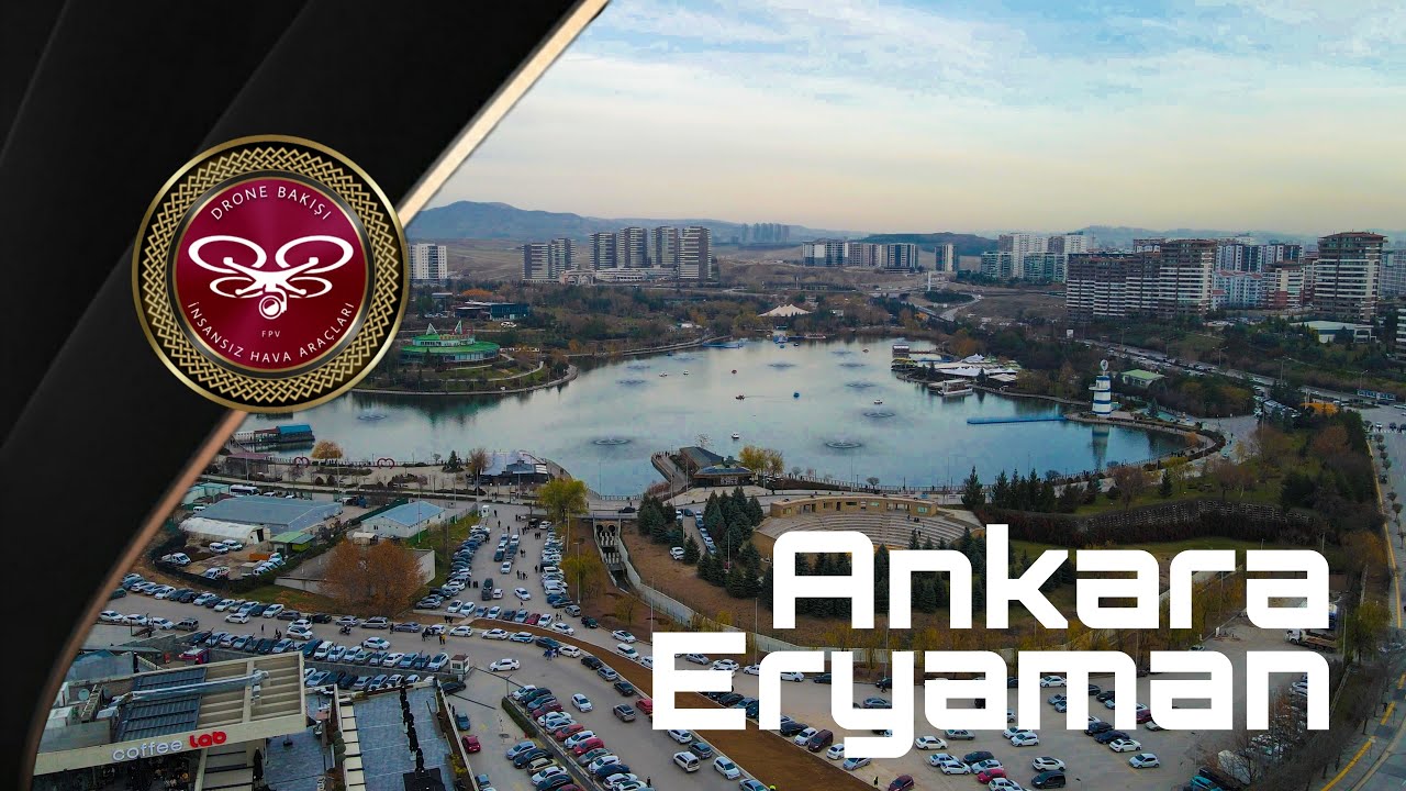 Havadan Eryaman'a Drone ile Selamlama