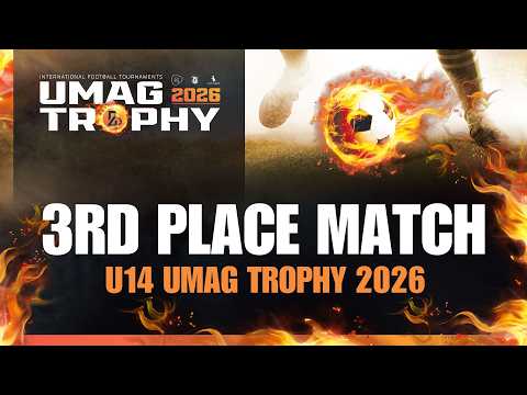 Umag Trophy 2026: 3RD PLACE MATCH (U14) - 16.50 — football video