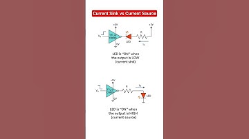 Current sink vs source source topologies