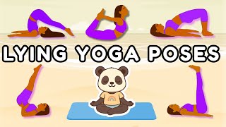 Lying Down Yoga for Kids | Gentle Yoga Poses for Flexibility & Relaxation | Yoga for Children