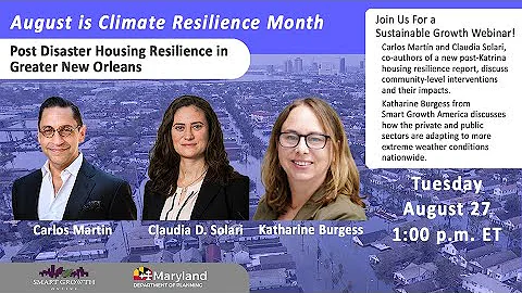 Post Disaster Housing Resilience in Greater New Orleans