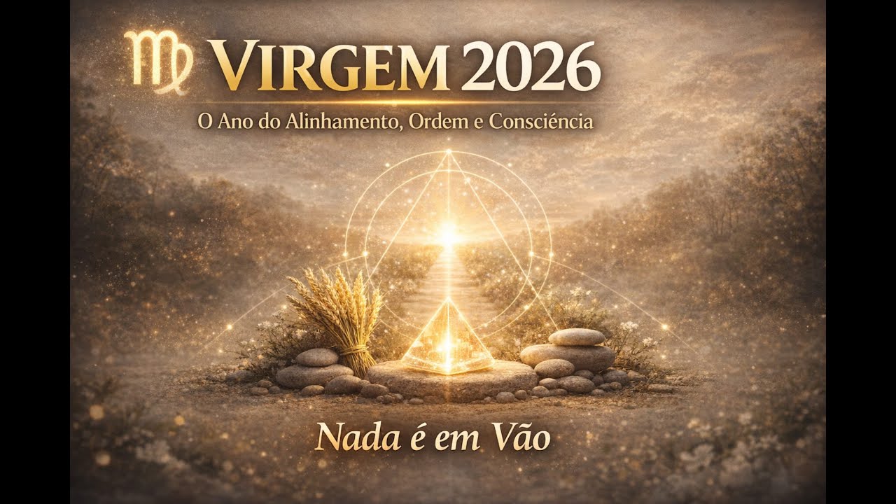 ♍ VIRGEM 2026 | O Ano do Alinhamento, Ordem e Consciência
