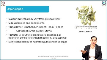 Week 10: Lecture 47: Methods of Quality Control of Herbal  Drugs