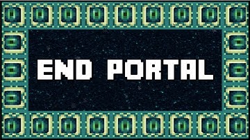 Minecraft - How To Build An End Portal (Bedrock/Java)