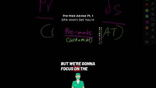 Pre-Med Advice Pt. 1 #premed #medschooladmissions #medicalschool