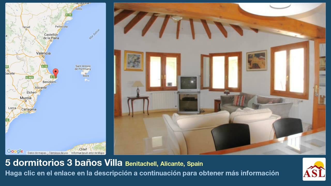 5 dormitorios 3 baños Villa se Vende en Benitachell, Alicante, Spain