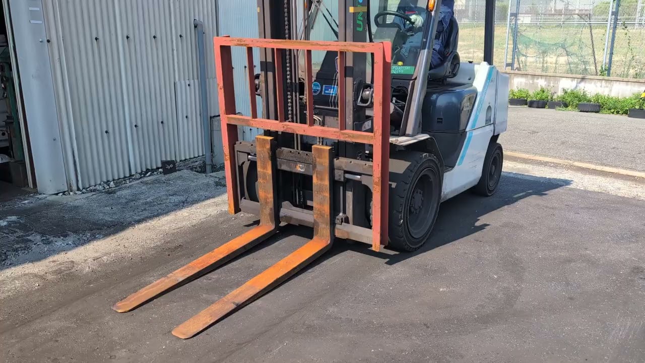 現状格安販売） ユニキャリア ディーゼル車 3.0ton 3.0mマスト FD30T5M
