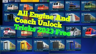 All Engine And Coach Ko Unlock Kaise Kare || How To Unlock All Engine And Coach In ITS