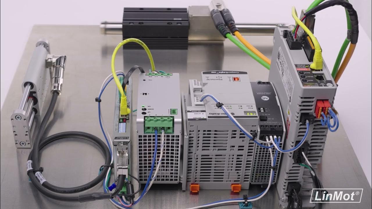 Rockwell Kinetix 5300 Servo Drive Integration | LinMot USA - YouTube