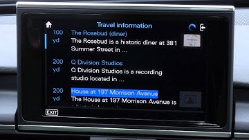 2014 Audi S7 Audi Connect video